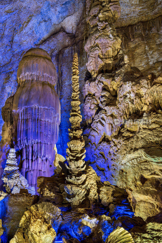 中国最美洞穴织金洞世界地质公园溶洞景观