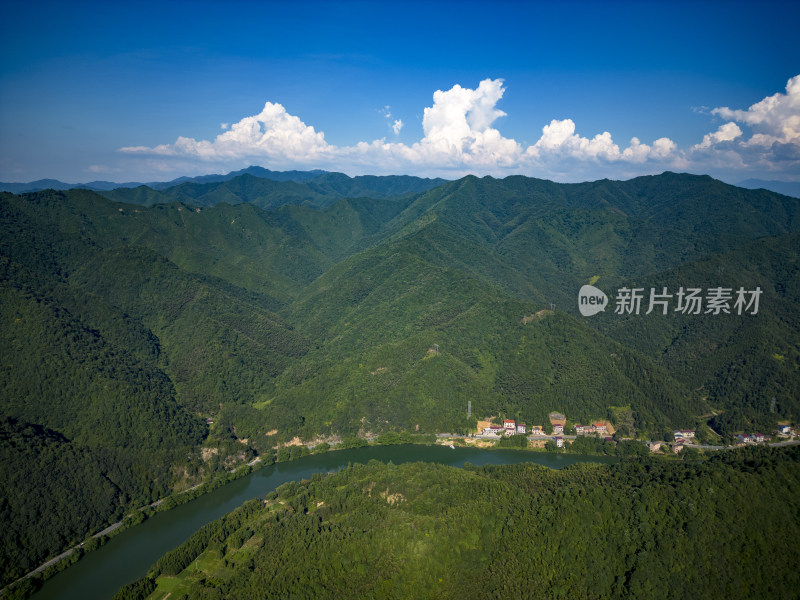 祖国壮丽山河青山绿水自然风光