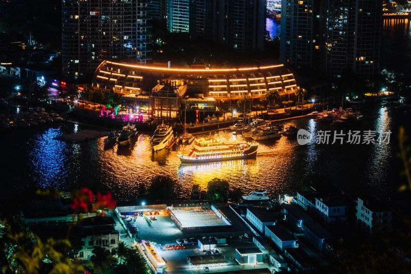 三亚城市夜景