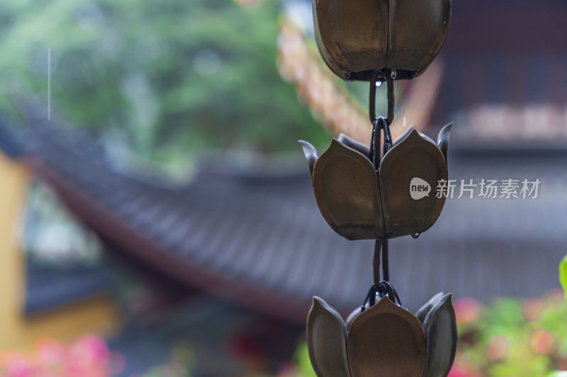 杭州飞来峰景区上天竺法喜禅寺古建筑