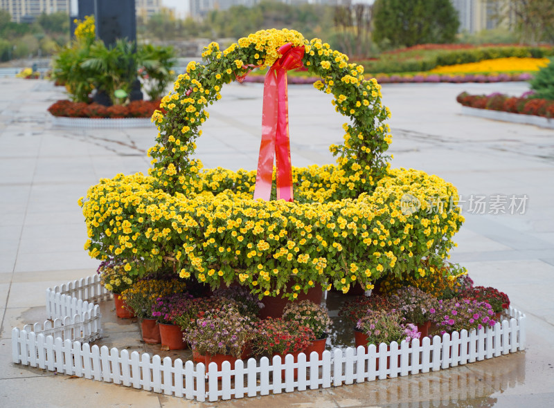 菊花展园艺造型