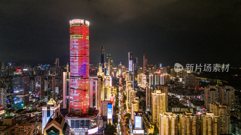 深圳福田中心区夜景