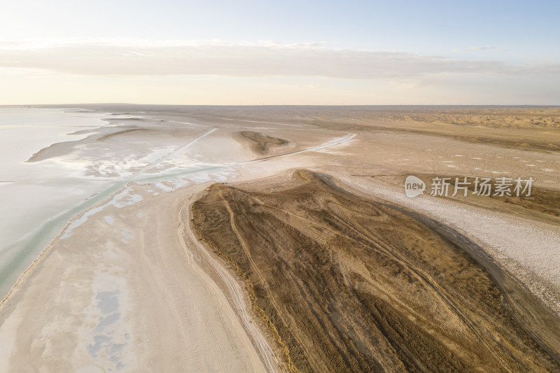 青海东台吉乃尔湖风景