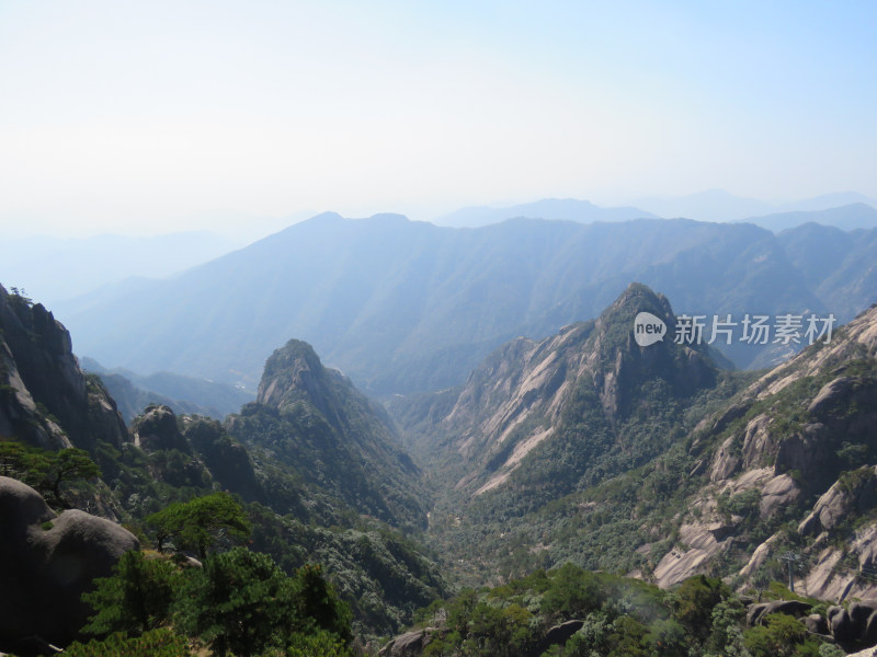 中国安徽黄山旅游风光