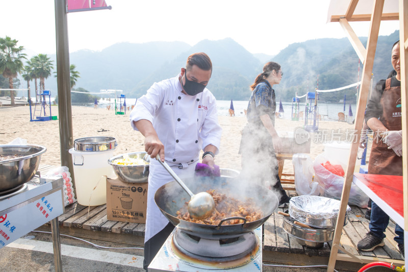 美食体验表演