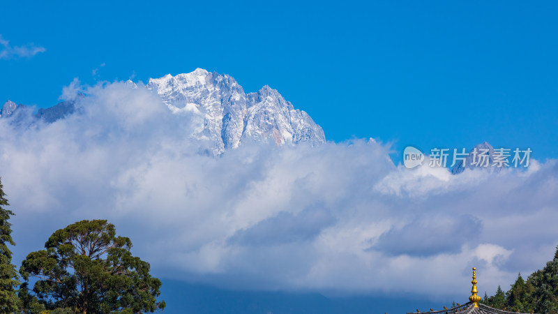 丽江古城黑龙潭景