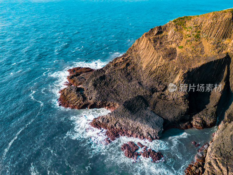 航拍中国漳州南碇岛