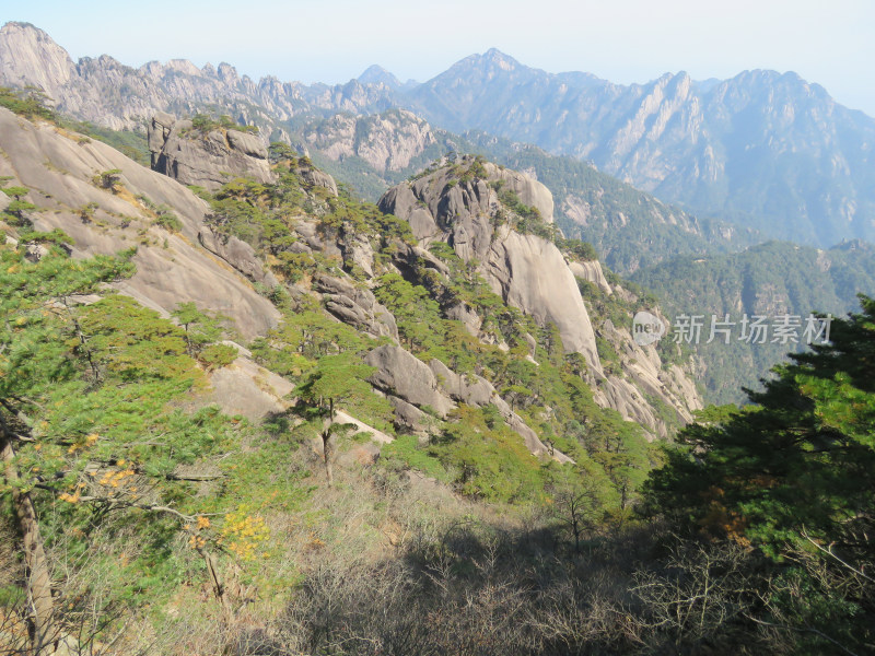 中国安徽黄山旅游风光