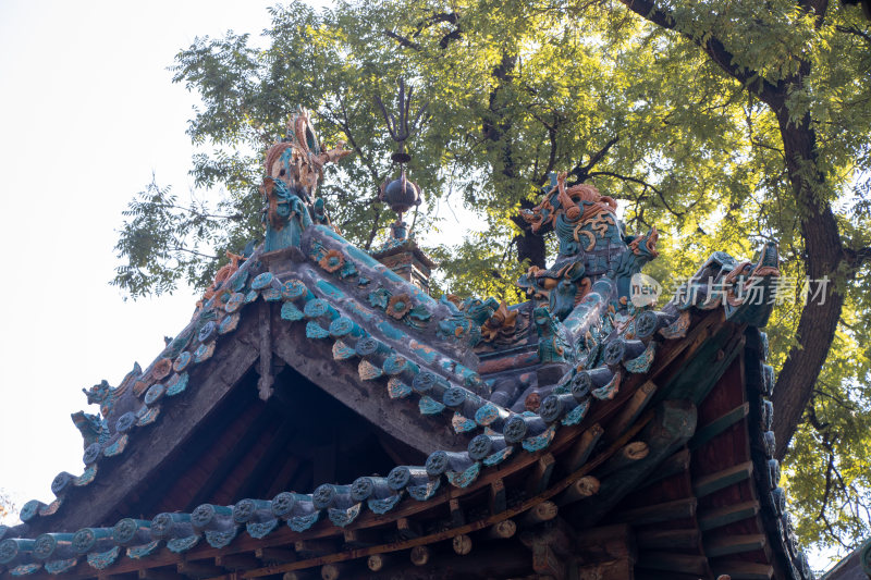 山西太原晋祠脊饰