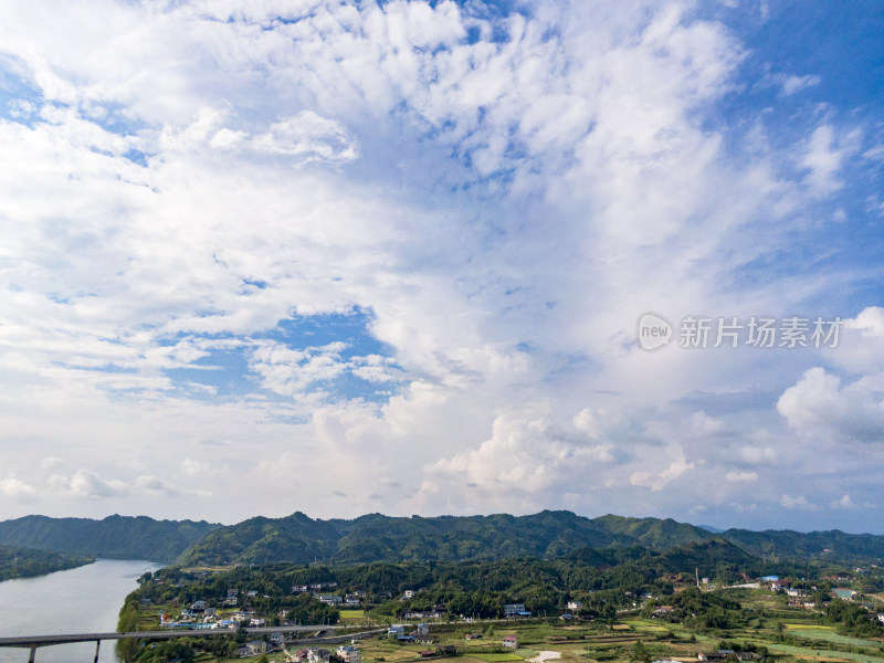 湖南黔阳古城4A景区航拍