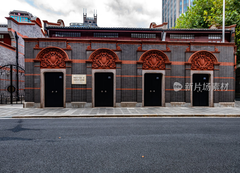 上海兴业路一大会址新天地石库门建筑景观