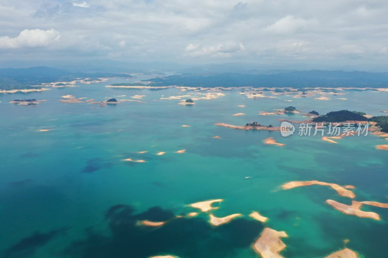 河源万绿湖 湖泊 千岛湖