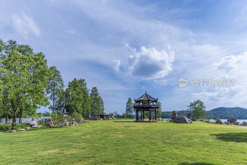 武汉东湖落雁峰景区风景