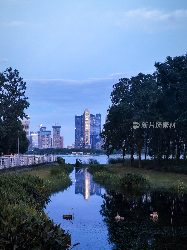 武汉武昌沙湖风景