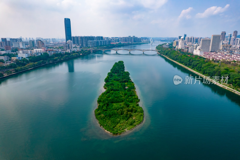 广西柳州风光航拍摄影图