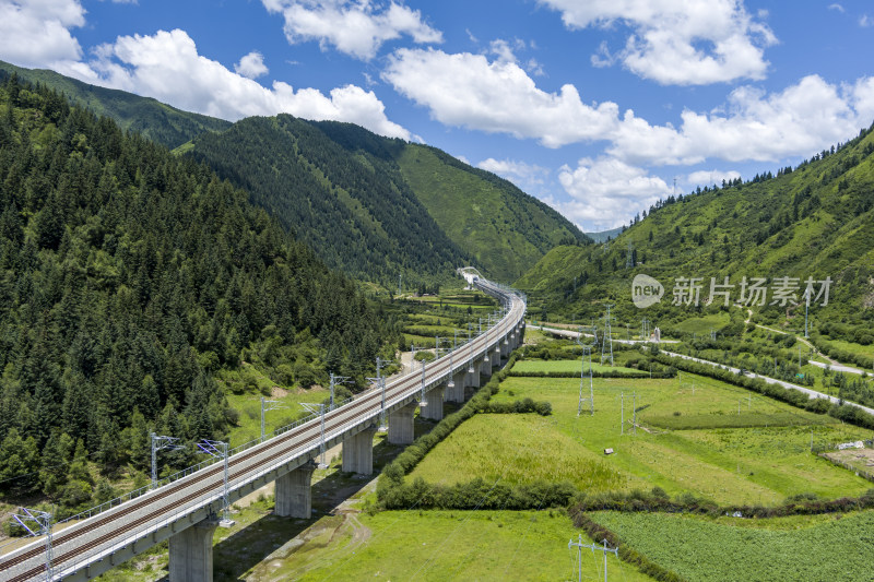 川青铁路四川阿坝松潘段