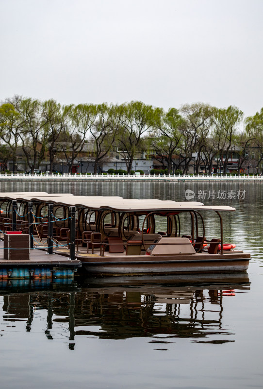 北京什刹海后海公园景点景观