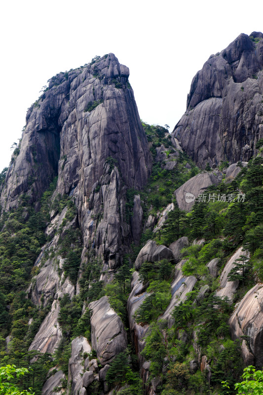 黄山登高自然风光