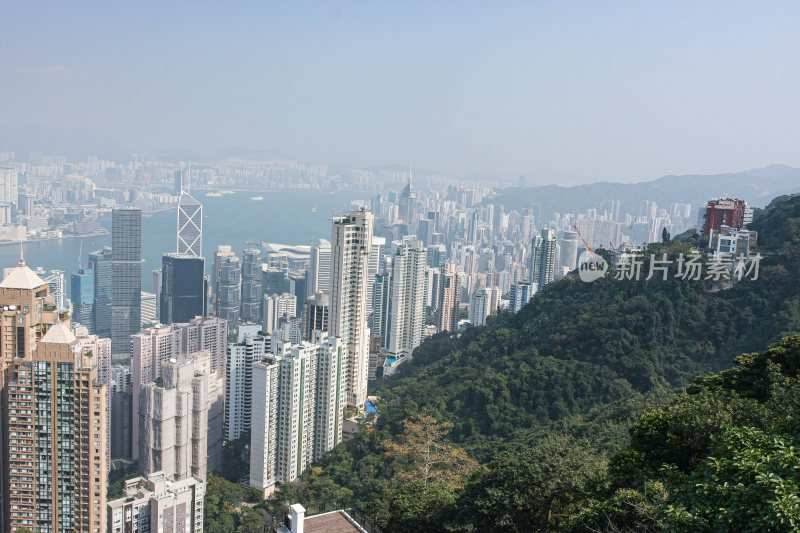 香港太平山全景