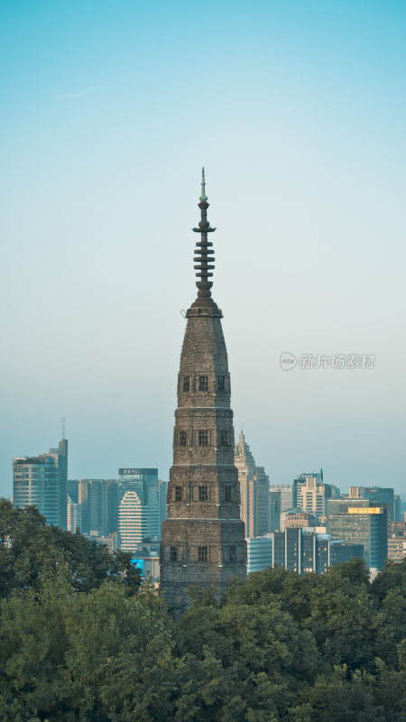 杭州西湖宝石山风景区