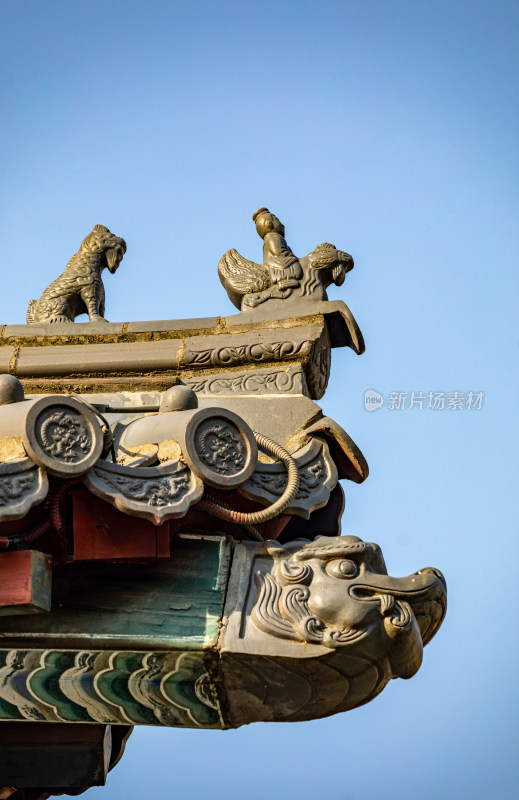 陕西西安大兴善寺佛教景点景观