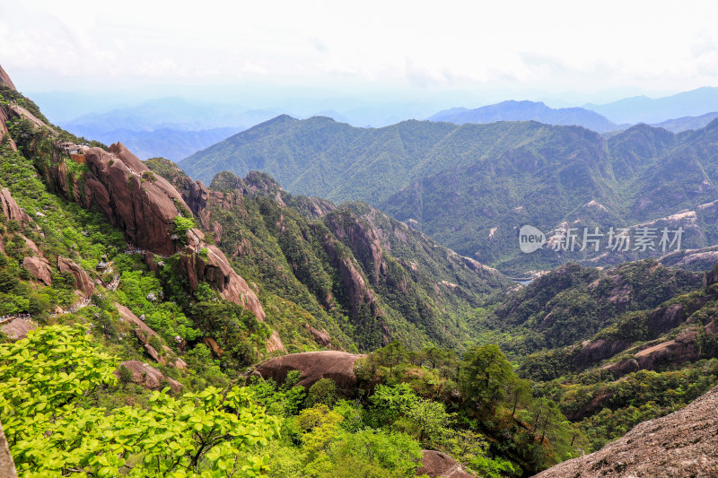 黄山登高自然风光