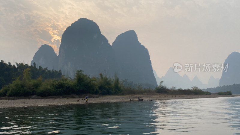 广西桂林漓江风景