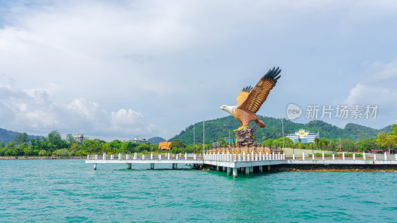 兰卡威海洋海岛瓜镇雄鹰广场