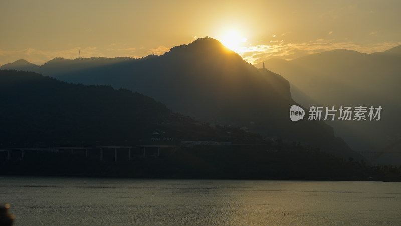 长江三峡巫峡风光