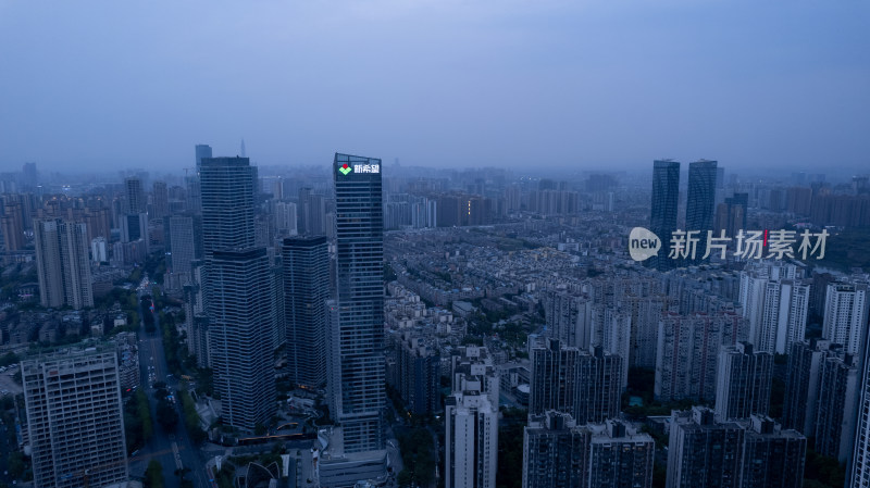 成都夜景航拍