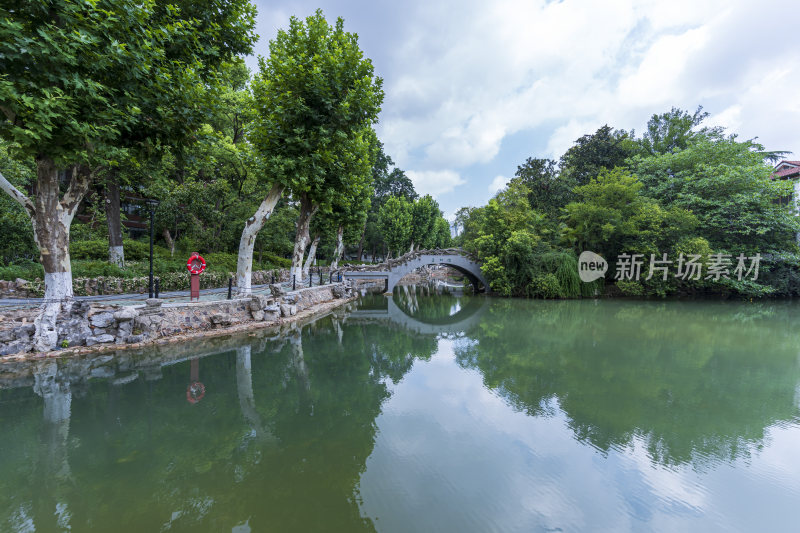 武汉江汉区中山公园风景