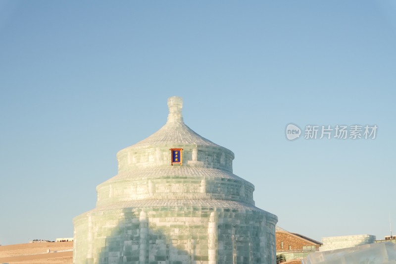 哈尔滨冰雪大世界祈年殿