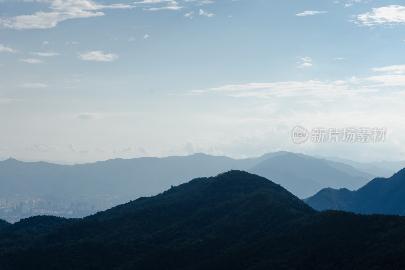 北京香山公园自然风景