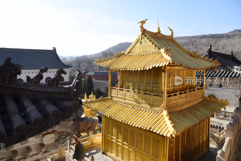 五台山寺庙建筑群