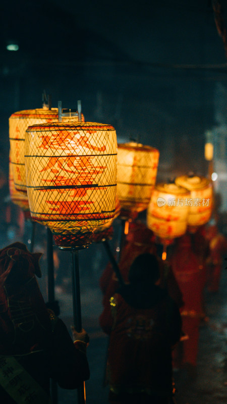 福州新春元宵节游神，规模盛大