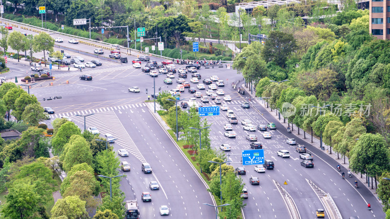 成都科华南路路口