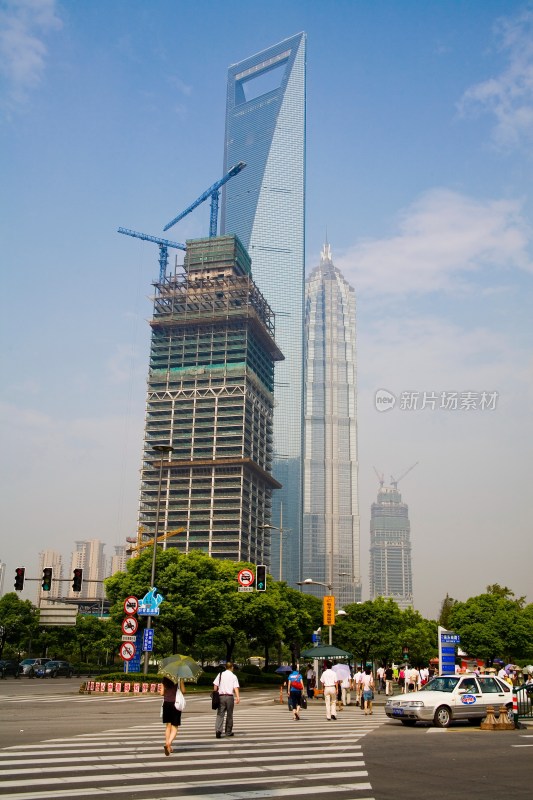 上海,浦东,环球金融中心