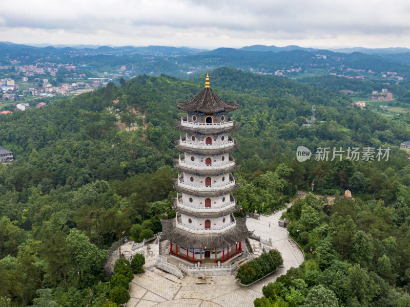 湖南娄底双峰县文塔公园