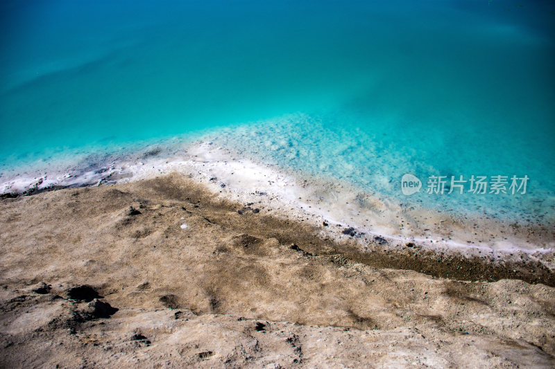 青海省茶卡盐湖天空之境自然景观