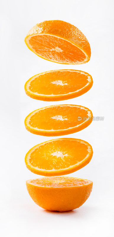新鲜多汁的橙子