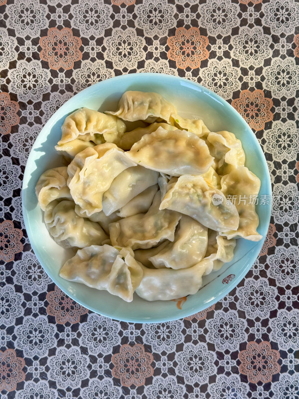 美味手工水饺饺子特写