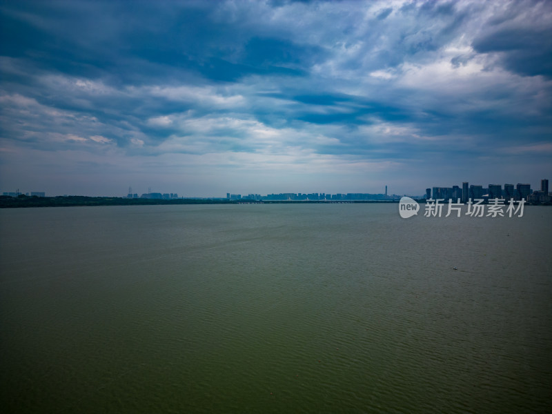 江西九江城市风光旅游景区航拍图