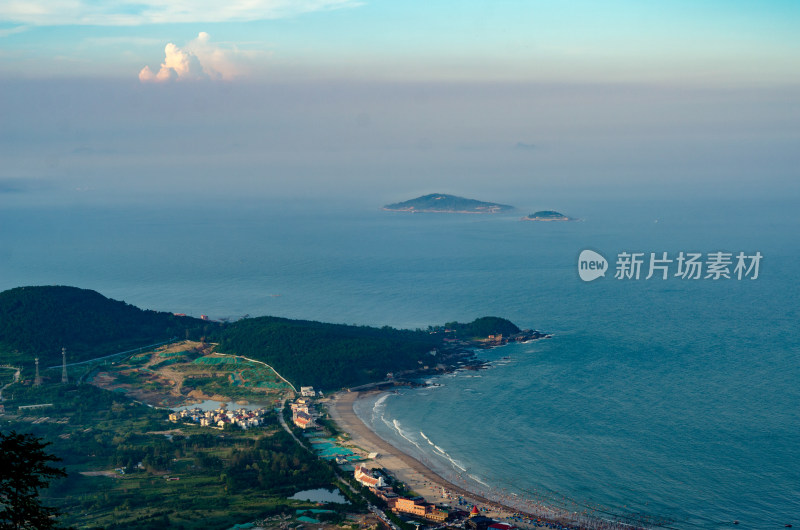 青岛崂山仰口登山看海