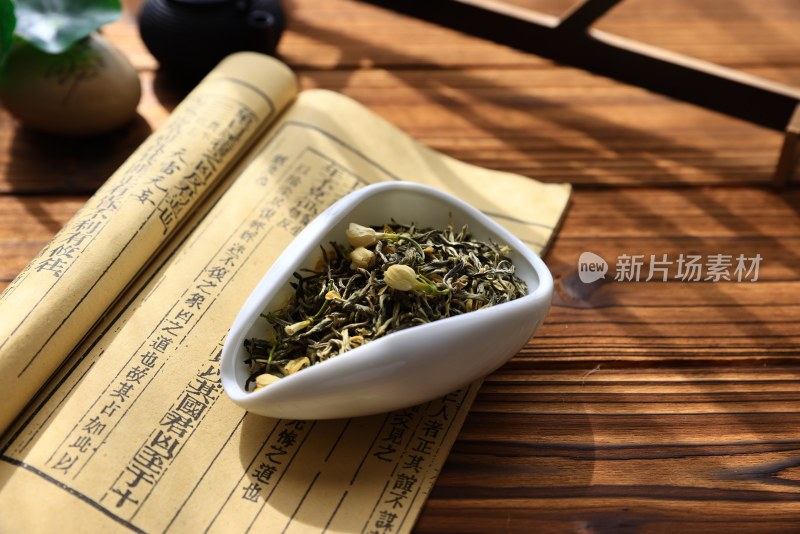 茉莉花茶展示 茶艺 茶文化