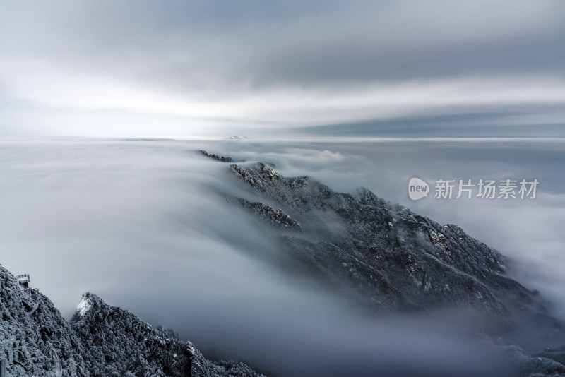 山川云海大气风景航拍