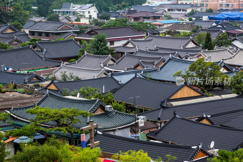 韩国全州韩屋村