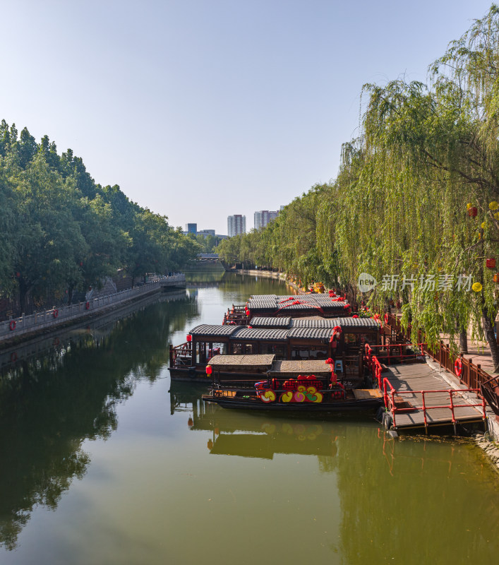 山东济宁古运河东大寺竹竿巷景观