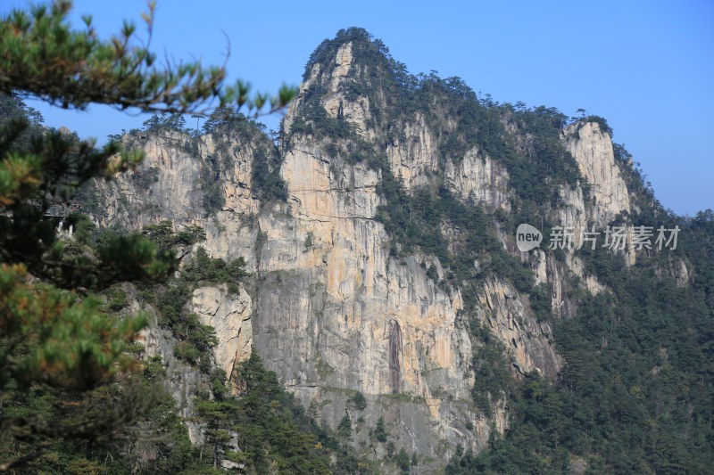 山峰 峭壁 山崖 大明山