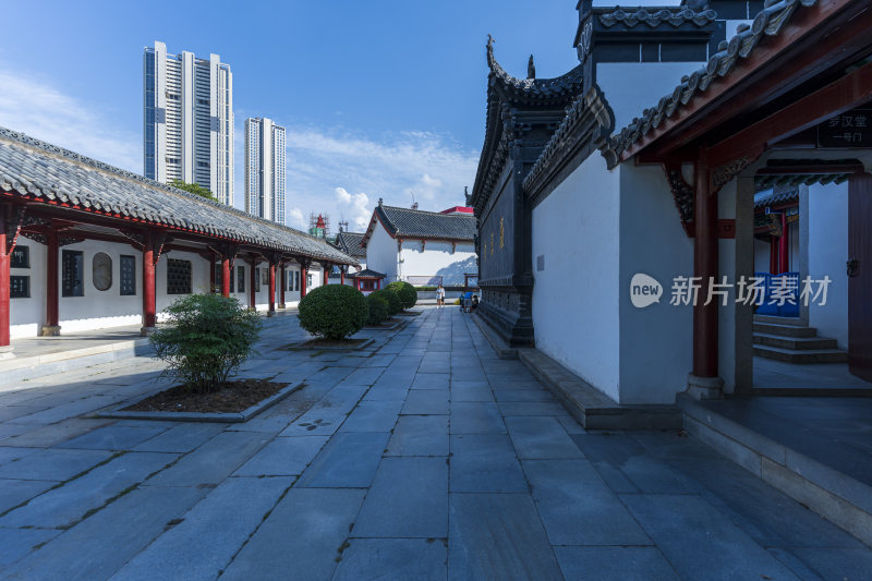 武汉汉阳区归元禅寺江南寺庙风景