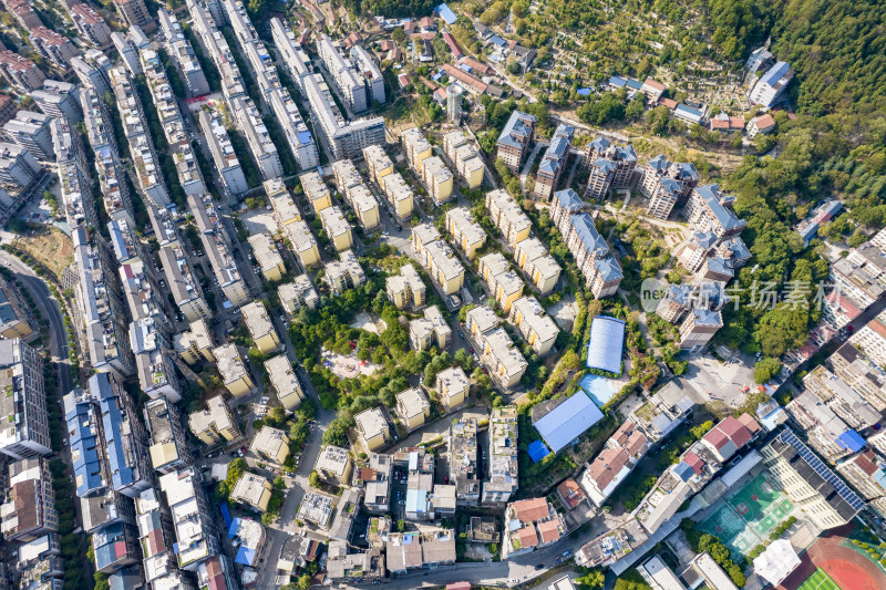 城市高楼建筑航拍